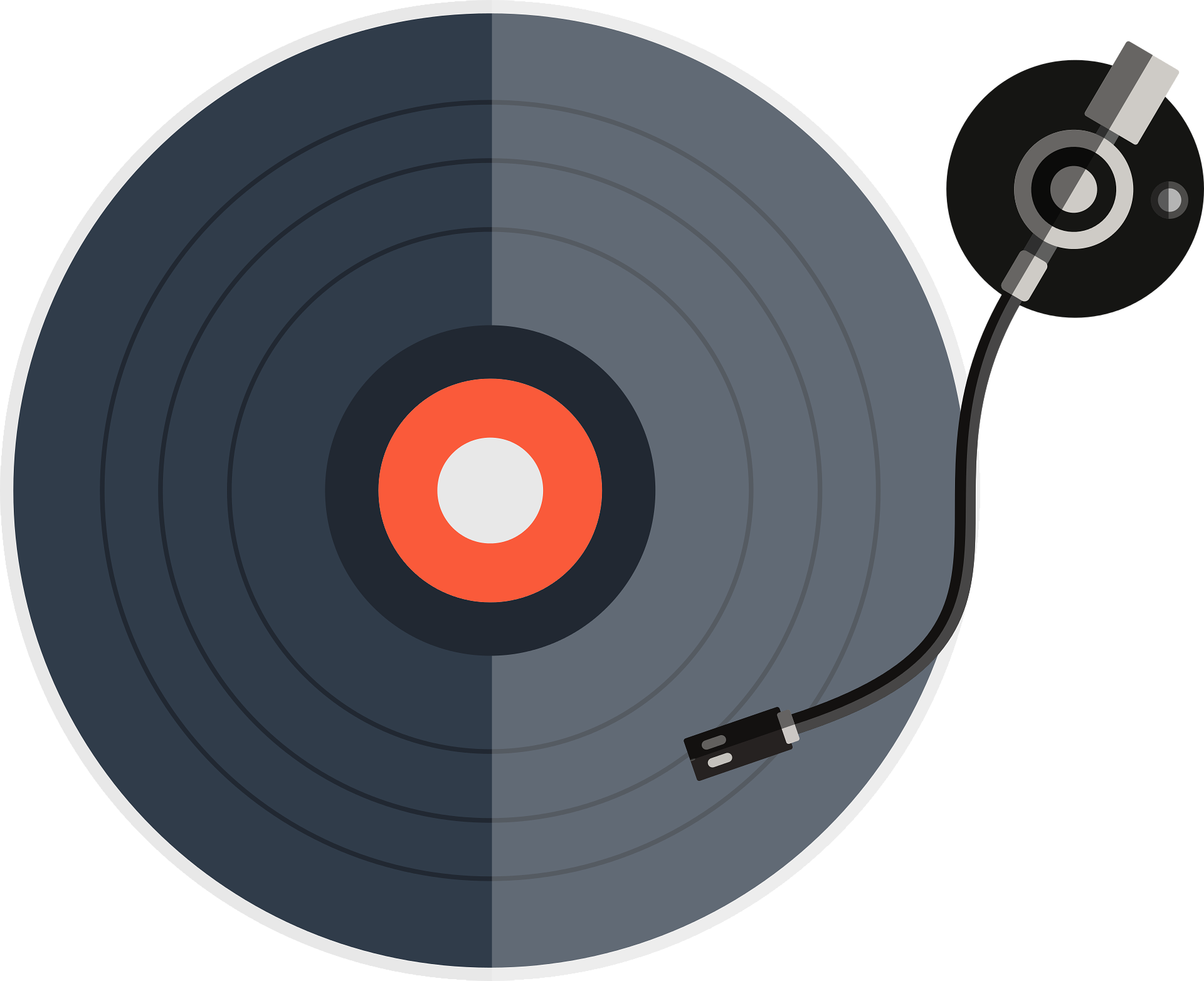 Logo d'un vinyle