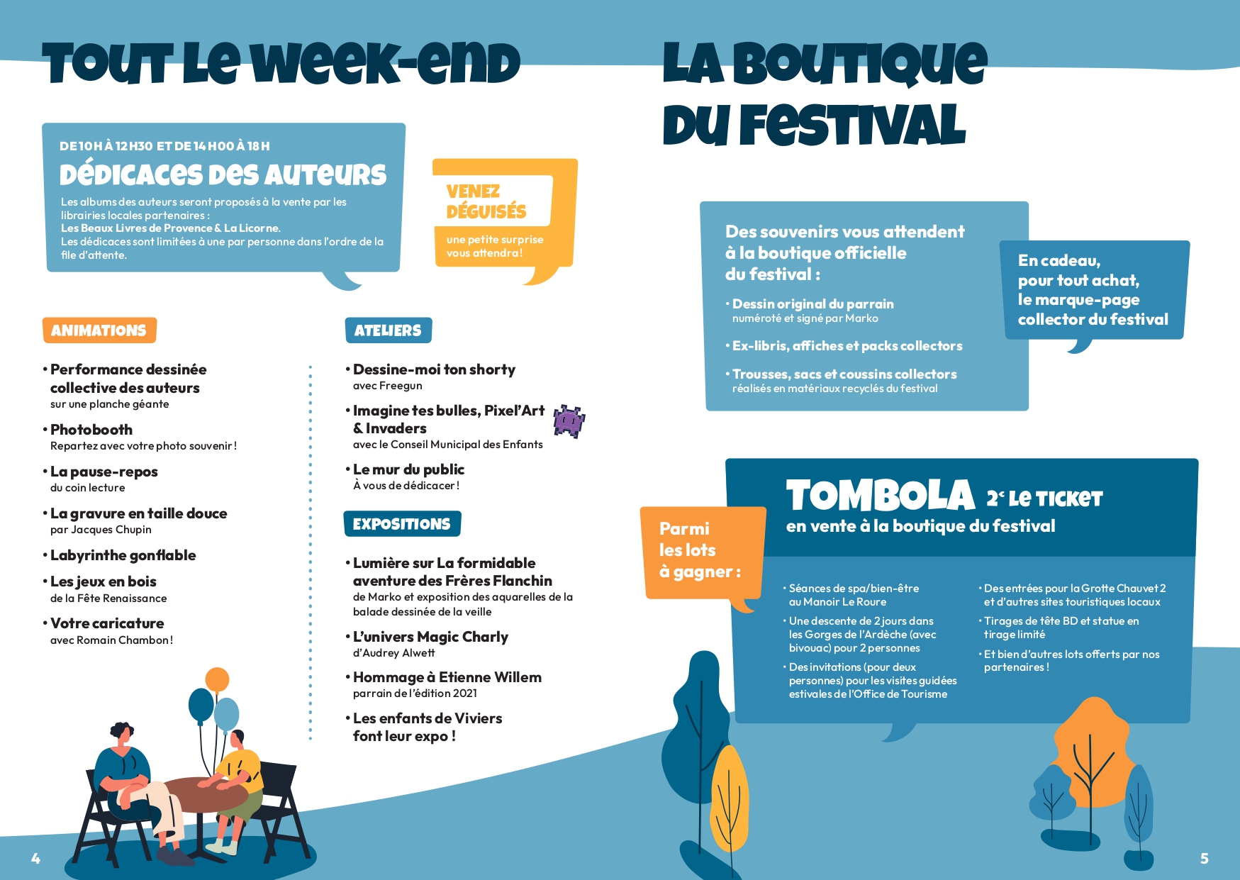 détail du programme du festival
