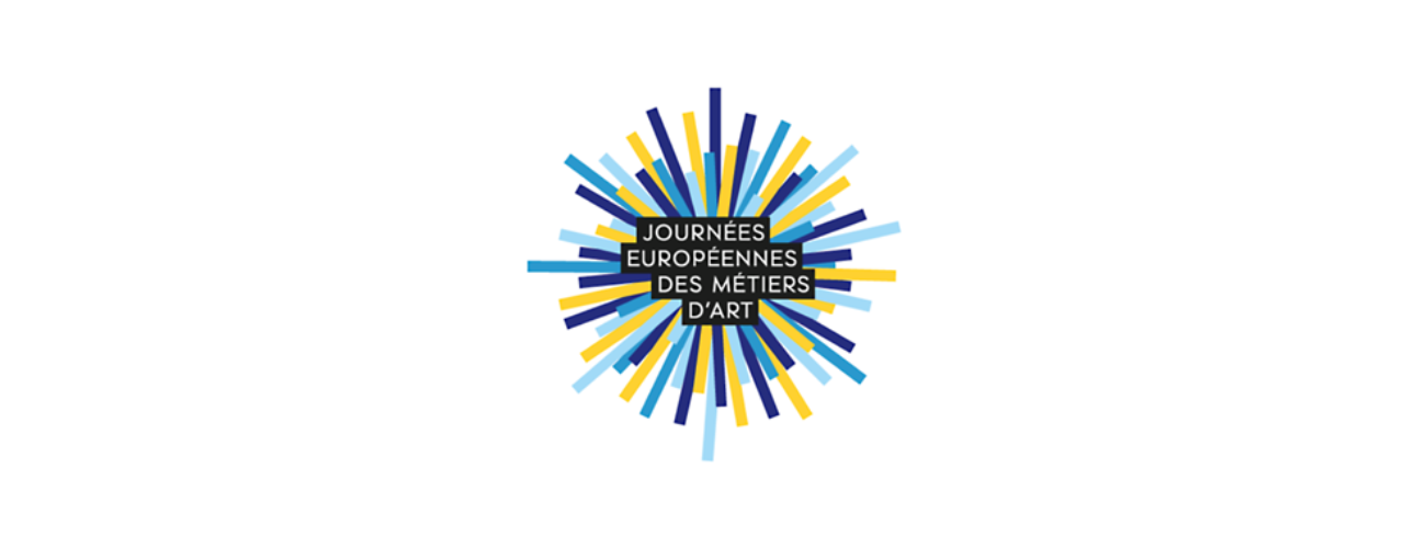 logo des journées des métiers d'art sur fond blanc