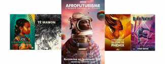 couvertures de romans afrofuturistes