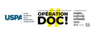 logo des partenaires de l'opération et mention opération doc sur fond blanc et jaune