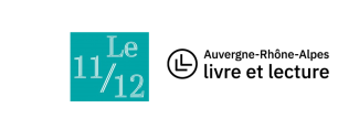 logo de l'agence rhone alpes livres et lecture et logo des rendez-vous du 11/12