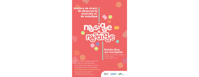 affiche rouge avec les éléments de description de l'animation reprises dans le texte ci-dessous