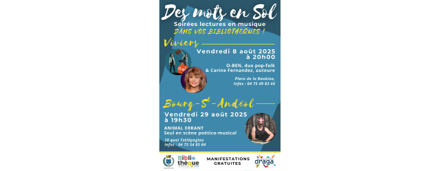 affiche sur fond bleu avec les photos des intervenants